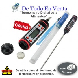 Termómetro Digital para Alimentos
