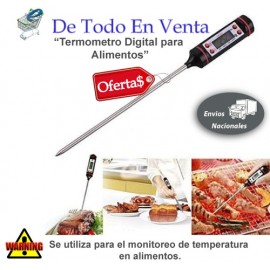 Termómetro Digital para Alimentos