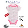 Mamelucos Para Bebé Calvin Klein 0 a 3 Meses