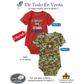 Mameluco Faded Glory para Bebé (6-9 Meses) | De Todo En Venta