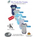 Mamelucos Bebé Calvin Klein 6 a 9 Meses - Azul