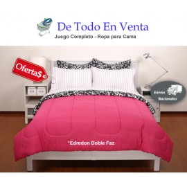 Tendido para Cama Amelia Floral Reversible