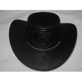 Sombrero Ribete Trenzado Caballo Relieve
