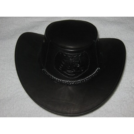Sombrero Ribete Trenzado Caballo Relieve