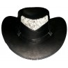 Sombrero Ribete Negro con Blanco Ref. 2