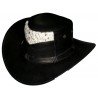Sombrero Ribete Negro con Blanco Ref. 2