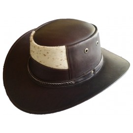Sombrero Ribete Trenzado con Blanco