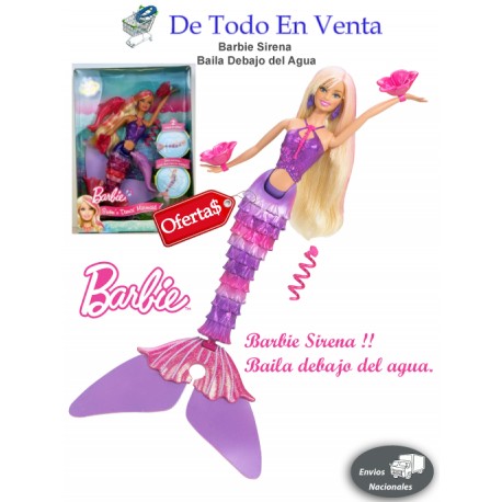 Barbie Sirena Baila debajo del Mar