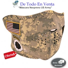 Máscara Neopreno US Army