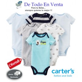 Mamelucos Carter's para Niño Set 6 unid. 