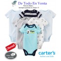 Mamelucos Carter's para Niño Set 6 unid. 