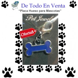 Placa Hueso para Mascotas