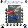 Placa Hueso para Mascotas