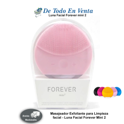 Masajeador Exfoliante Luna Facial Forever mini 2