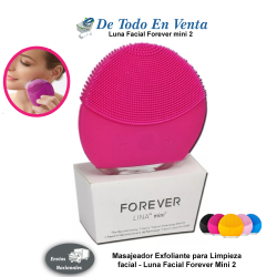 Masajeador Exfoliante Luna Facial Forever mini 2