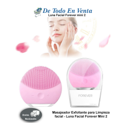 Masajeador Exfoliante Luna Facial Forever mini 2