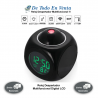 Reloj Despertador Multifuncional Digital LCD
