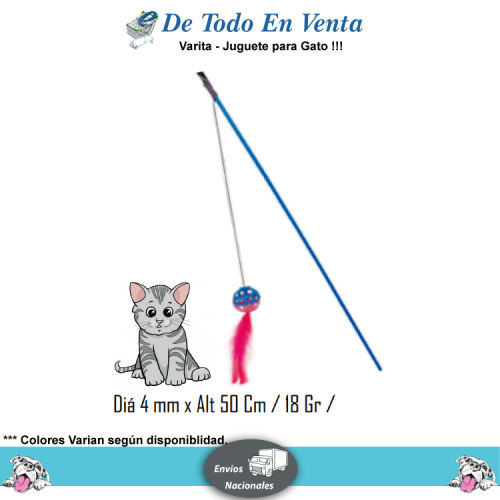 Varita Juguete de Agilidad para Gatos