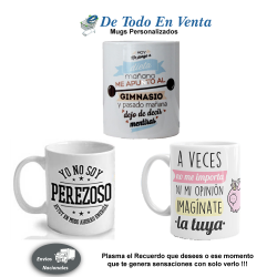 Vasos y Tazas Personalizadas con Frases | De Todo En Venta