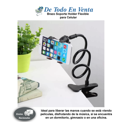 Brazo Soporte Holder Flexible para Celular | De Todo En Venta