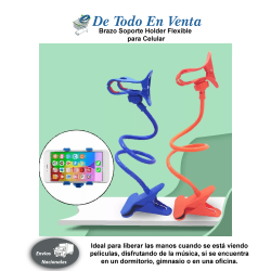 Brazo Soporte Holder Flexible para Celular | De Todo En Venta