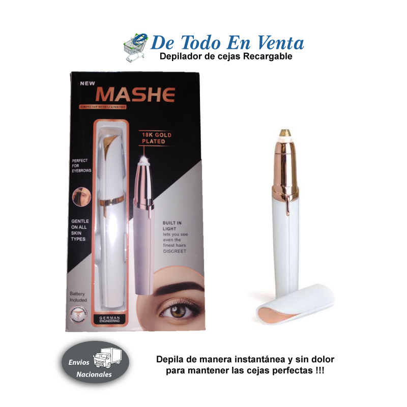 Depilador cejas sencillo para depilar cejas magníficas sin dolor