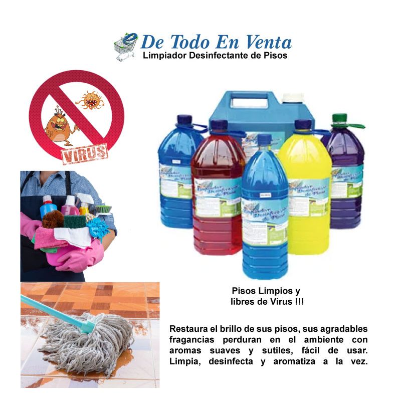 Galón - Limpiador Desinfectante de Pisos