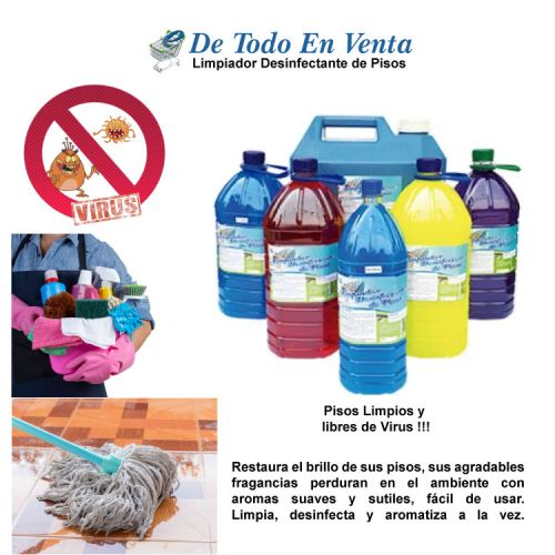 Galón - Limpiador Desinfectante de Pisos