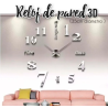 Reloj de Pared 3D Adhesivo - ¡Dale un toque moderno a tu hogar!