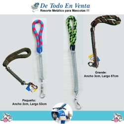 Correa resorte para Perro