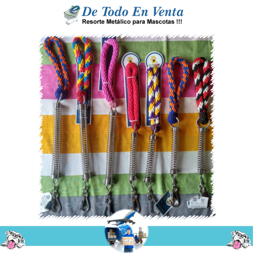 Correa resorte para Perro