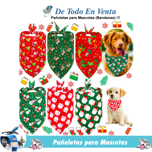 Pañoletas para Mascotas - Encuentra la Mejor Variedad Aquí
