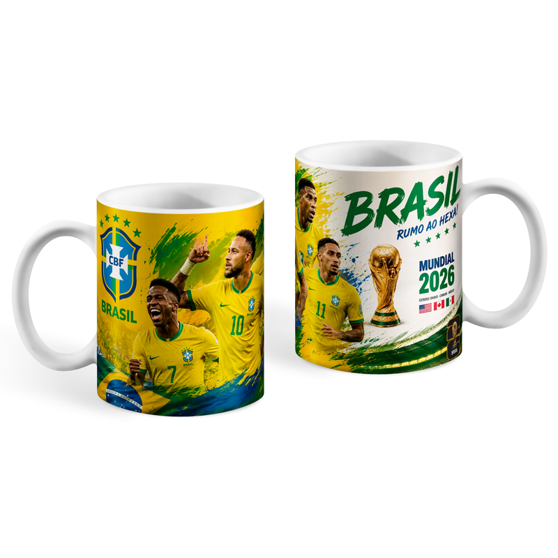 Vasos Brasil Mundial 2026