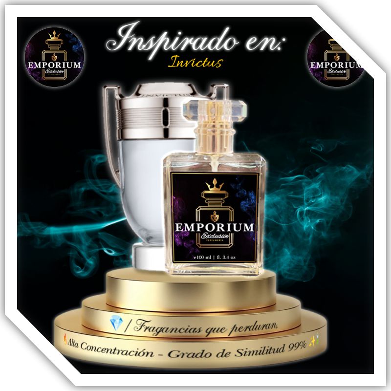 Perfume Inspirado en Invictus para Hombre - Emporium Exclusive