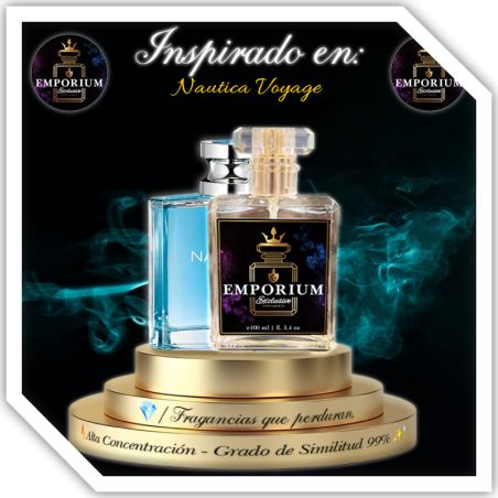 Perfume Inspirado en Nautica Voyage para Hombre - Emporium Exclusive