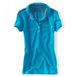 Camiseta Tipo Polo Aéropostale para Mujer Original