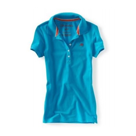 Camiseta Tipo Polo Aéropostale para Mujer Original