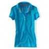 Camiseta Tipo Polo Aéropostale para Mujer Original