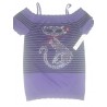 Blusa Morada Gato Talla Unica