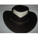Sombrero Café con Blanco Ref. 2
