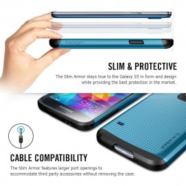 Carcasa Spigen Slim Armor Case Para Galaxy S5